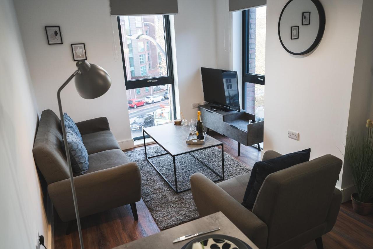 Modern 2-Beds - City Centre - Free Wi-Fi - New - Sheffield Exterior photo